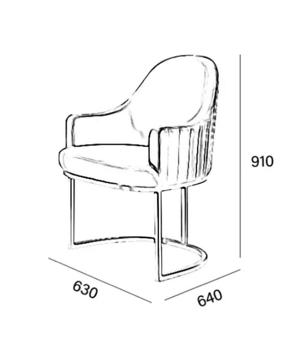 ALETTA DINING CHAIR 76