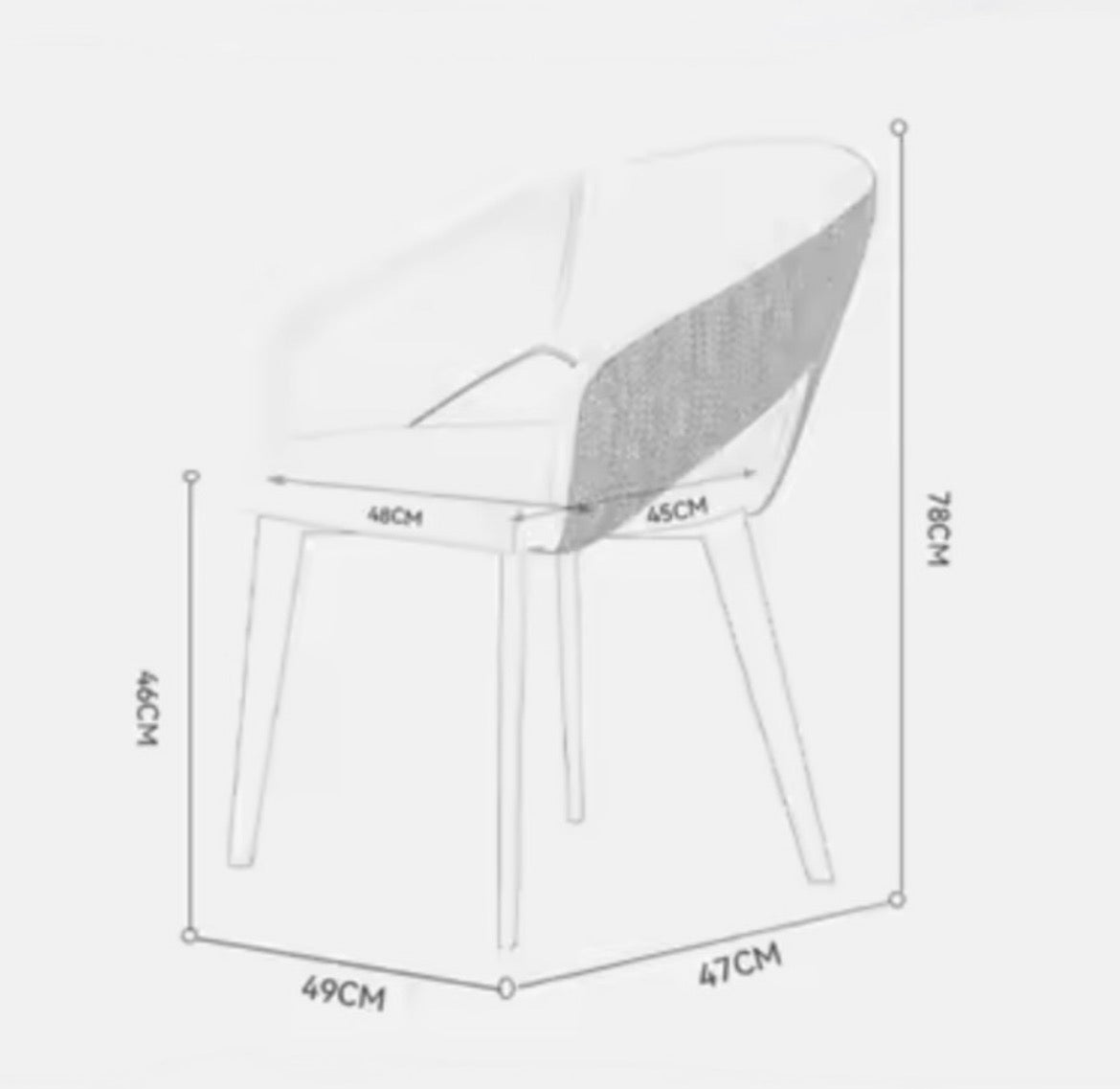 ALETTA DINING CHAIR 161