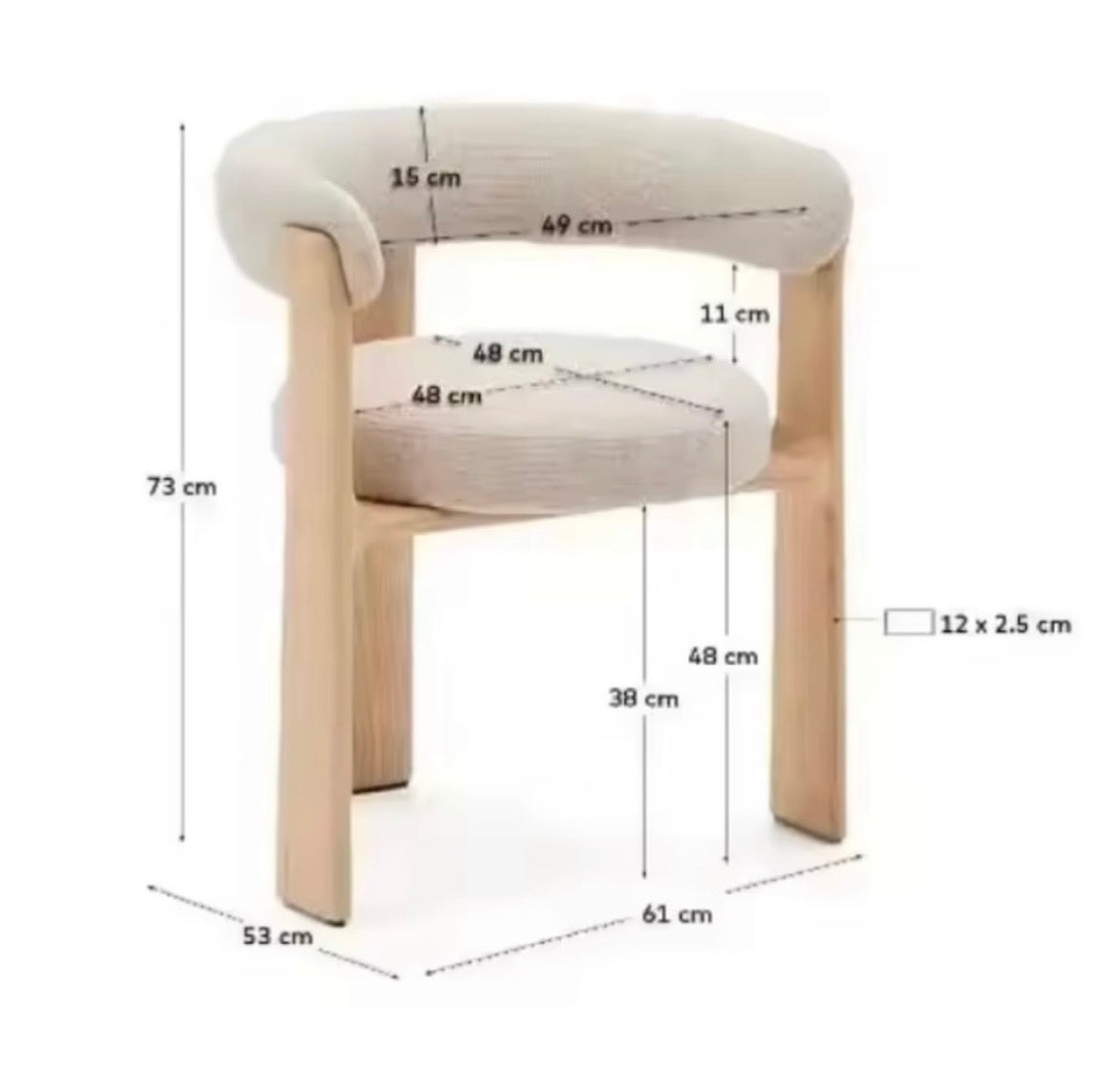 ALETTA DINING CHAIR 163