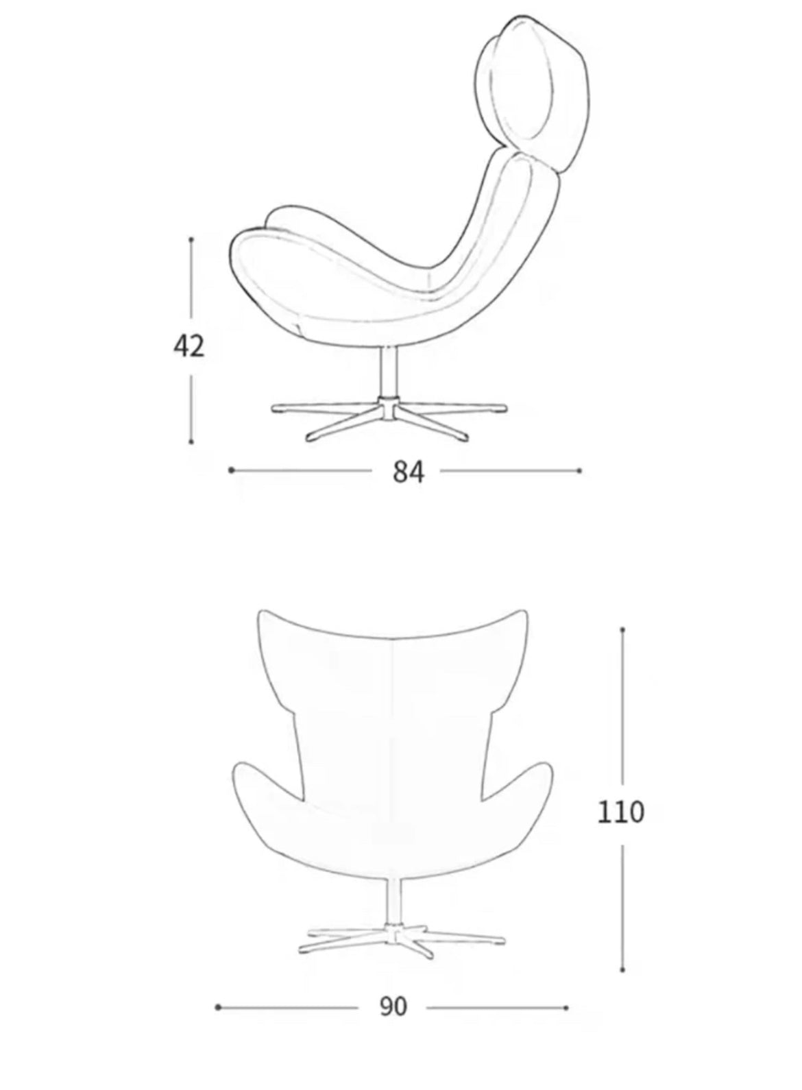 ALETTA LOUNGE CHAIR 127