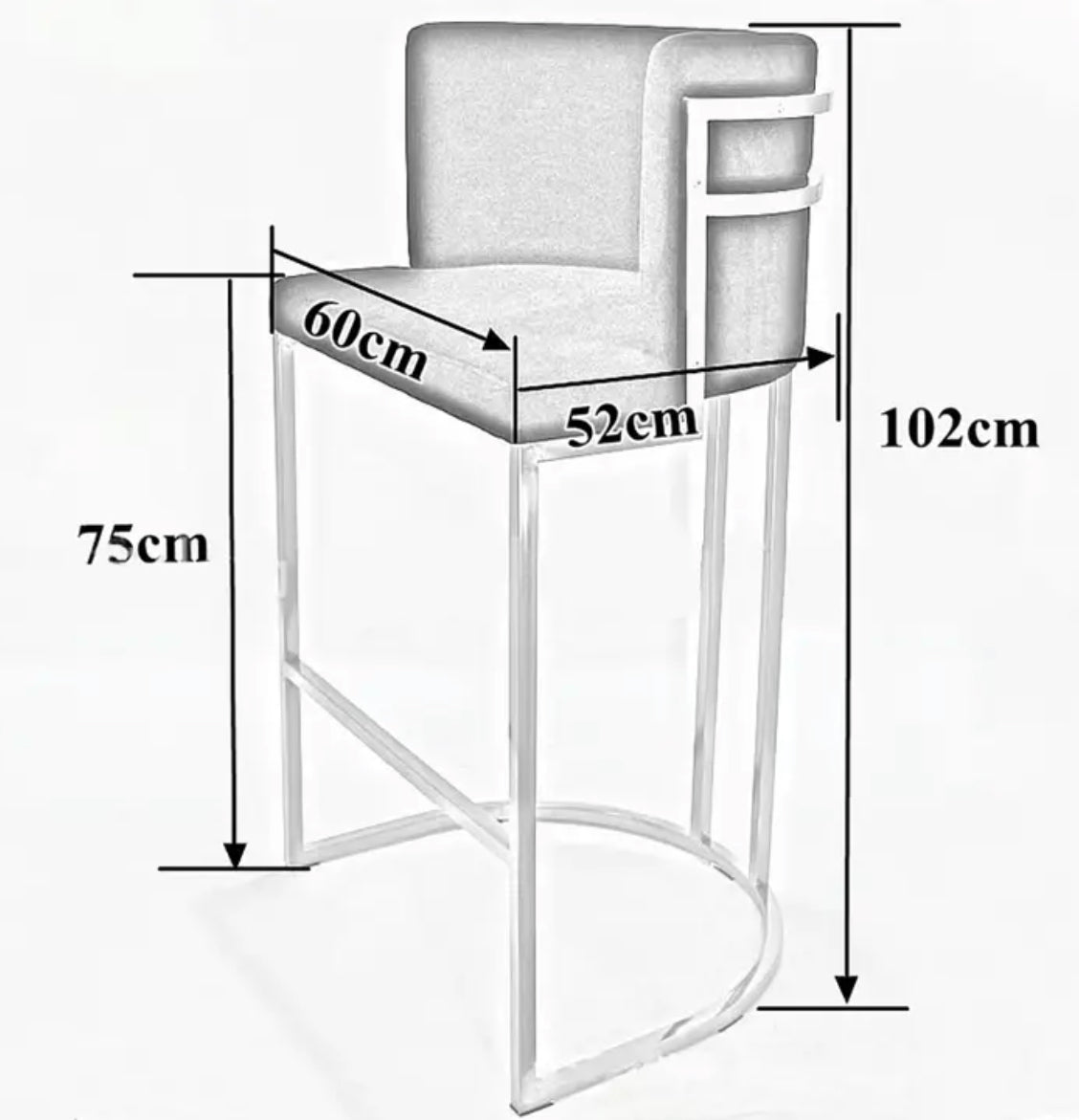 ALETTA BAR STOOL 36