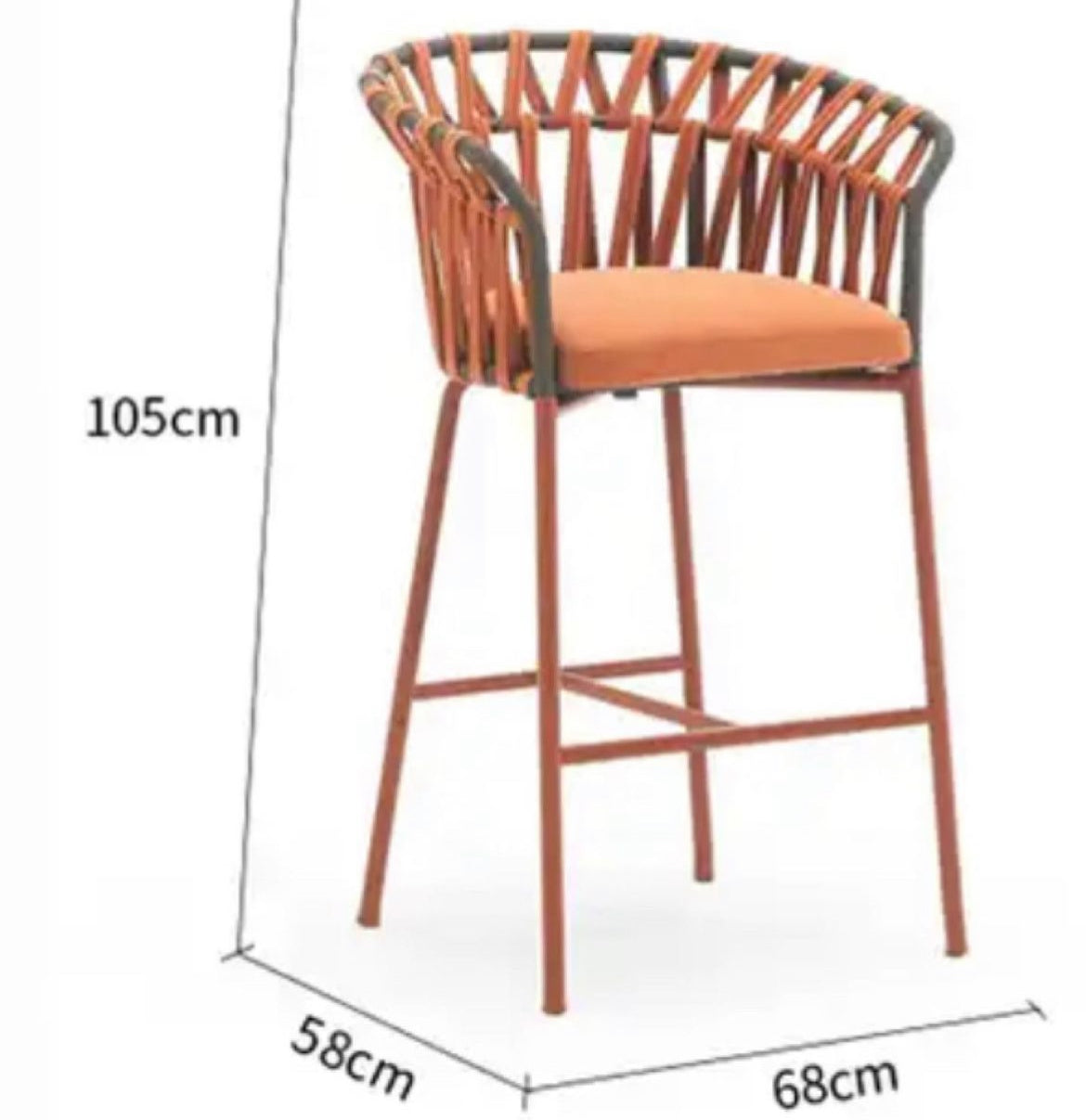 ALETTA BAR STOOL 44