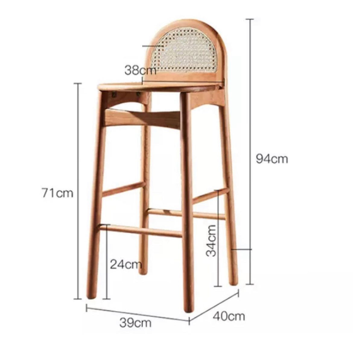 ALETTA BAR STOOL 20